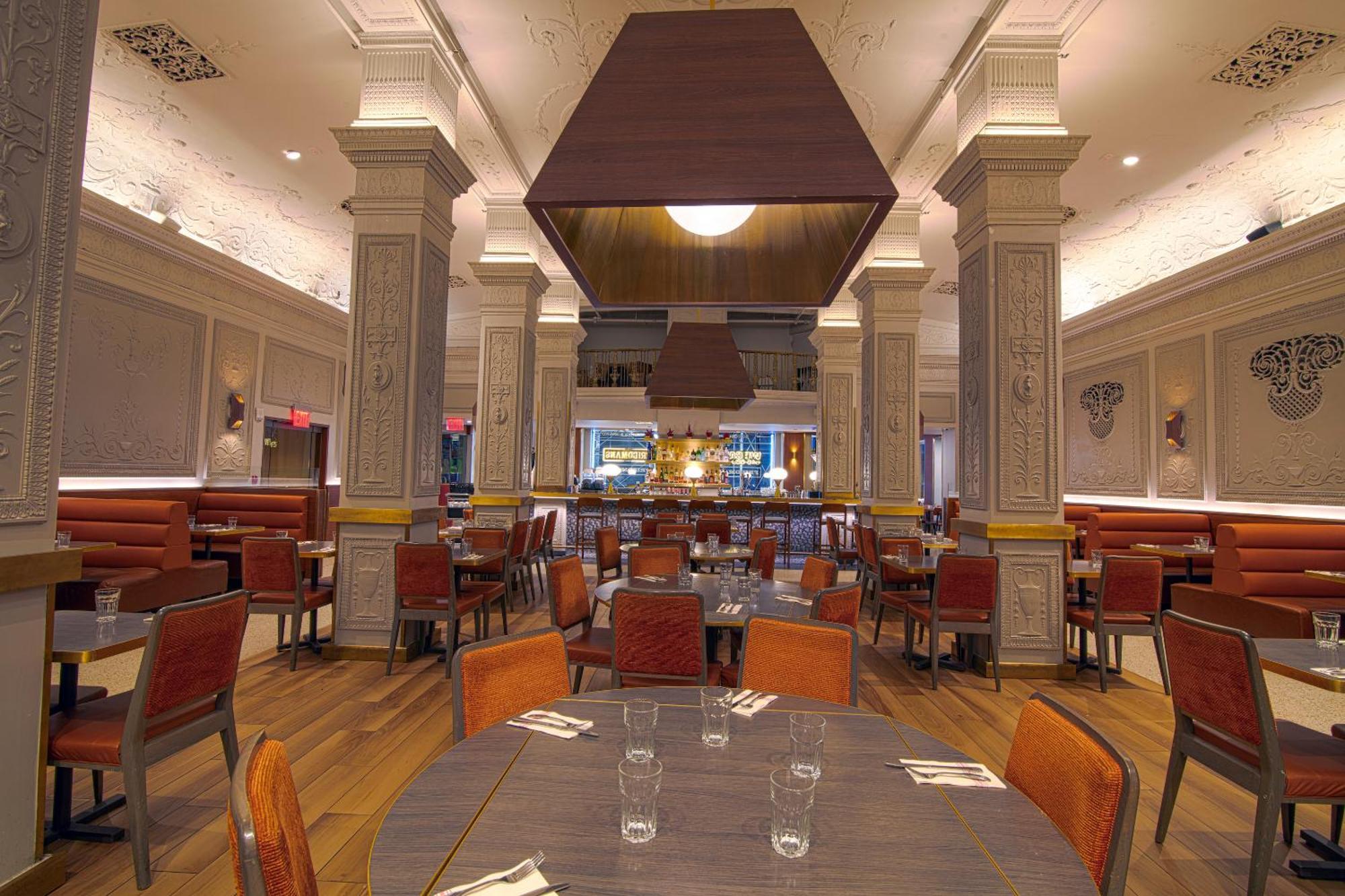 Hotel Edison Times Square New York Esterno foto Interior of the restaurant