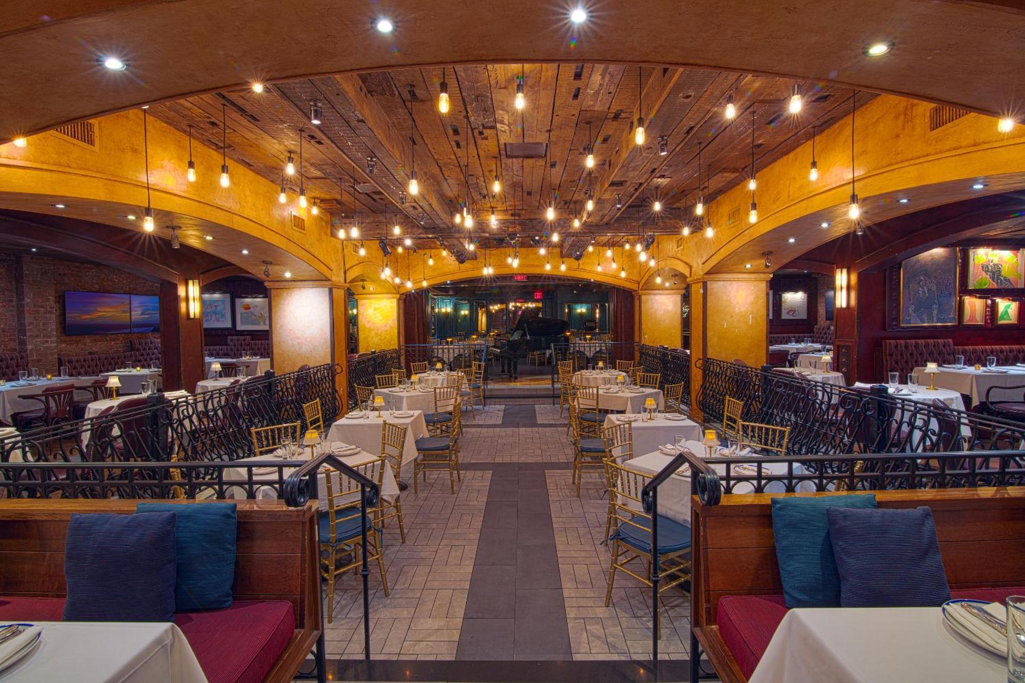 Hotel Edison Times Square New York Esterno foto The interior of the restaurant
