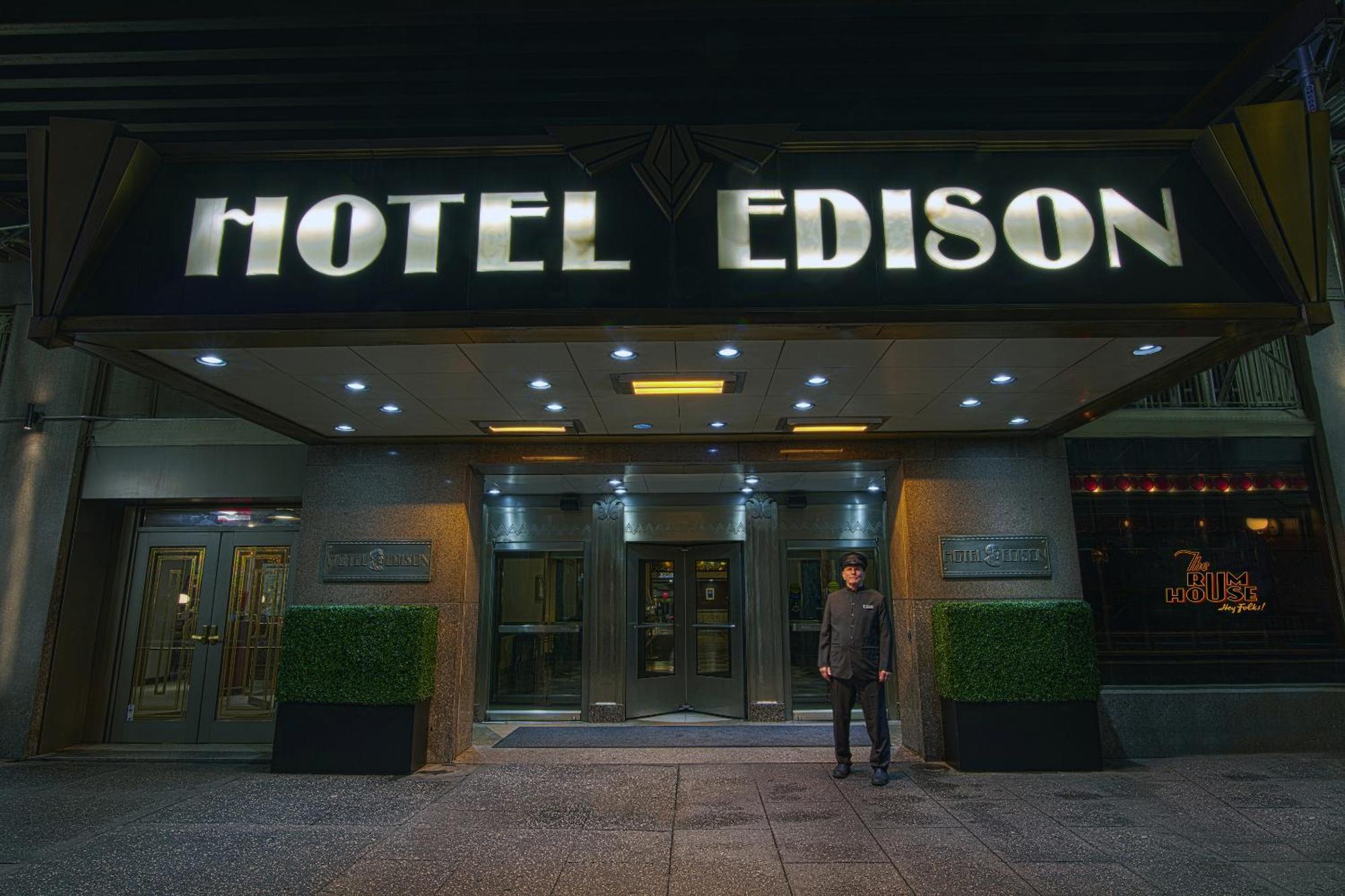 Hotel Edison Times Square New York Esterno foto